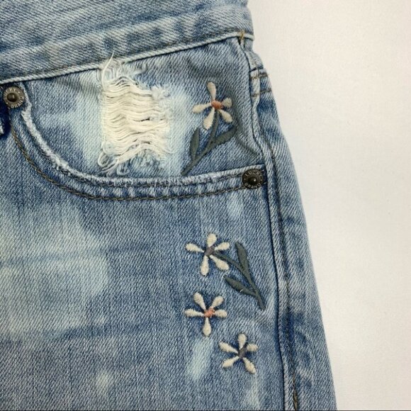 𝅺Lucky Brand The Cut Off  Denim Shorts - Picture 4 of 11
